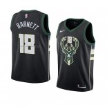 Camiseta Milwaukee Bucks Jordan Barnett #18 Statement 2018 Negro