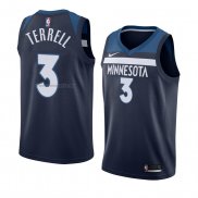 Camiseta Minnesota Timberwolves Jared Terrell #3 Icon 2017-18 Azul