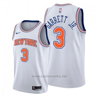 Camiseta New York Knicks Billy Garrett Jr. #3 Statement Blanco