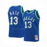 Camiseta Nino Dallas Mavericks Steve Nash #13 Mitchell & Ness 1998-99 Azul