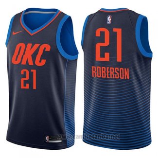 Camiseta Oklahoma City Thunder Andre Roberson #21 Statement 2017-18 Azul