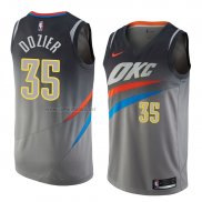 Camiseta Oklahoma City Thunder Pj Dozier #35 Ciudad 2018 Gris