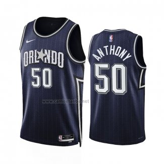 Camiseta Orlando Magic Cole Anthony NO 50 Ciudad 2023-24 Azul