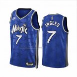 Camiseta Orlando Magic Joe Ingles #7 Classic 2023-24 Azul