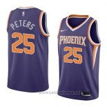Camiseta Phoenix Suns Alec Peters #25 Icon 2018 Violeta