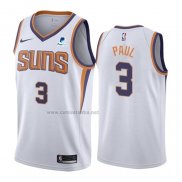 Camiseta Phoenix Suns Chris Paul #3 Association 2021 Blanco