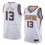 Camiseta Phoenix Suns Deandre Ayton #13 Association 2018 Blanco2