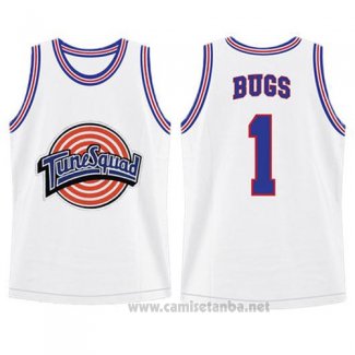 Camiseta Tune Squad Bugs Bunny #1 Blanco