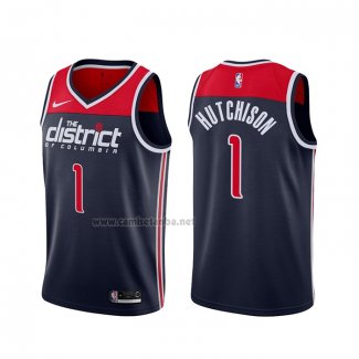 Camiseta Washington Wizards Chandler Hutchison #1 Association 2020-21 Azul