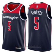 Camiseta Washington Wizards Markieff Morris #5 Statement 2017-18 Azul