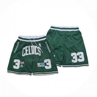 Pantalone Boston Celtics Mitchell & Ness Hardwood Classics Verde1