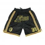 Pantalone Los Angeles Lakers Kobe Bryant Negro