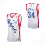 Camiseta All Star 2004 Shaquille O'Neal NO 34 Blanco