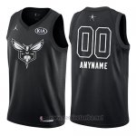 Camiseta All Star 2018 Charlotte Hornets Nike Personalizada Negro