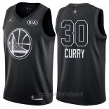 Camiseta All Star 2018 Golden State Warriors Stephen Curry #30 Negro