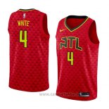 Camiseta Atlanta Hawks Andrew White #4 Statement 2018 Rojo