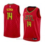 Camiseta Atlanta Hawks Dewayne Dedmon #14 Statement 2018 Rojo