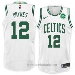 Camiseta Boston Celtics Aron Baynes #12 Association 2018 Blanco