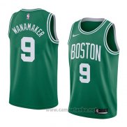 Camiseta Boston Celtics Brad Wanamaker #9 Icon 2017-18 Verde