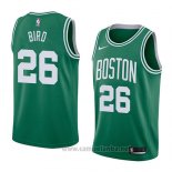 Camiseta Boston Celtics Jabari Bird #26 Icon 2018 Verde