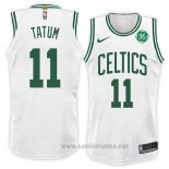 Camiseta Boston Celtics Jayson Tatum #11 Association 2018 Blanco