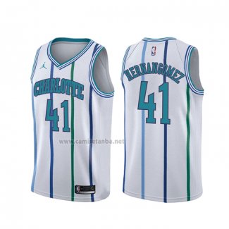 Camiseta Charlotte Hornets Willy Hernangomez #41 Classic Blanco