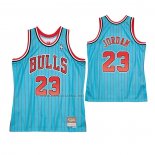 Camiseta Chicago Bulls Michael Jordan #23 Mitchell & Ness 1995-96 Azul