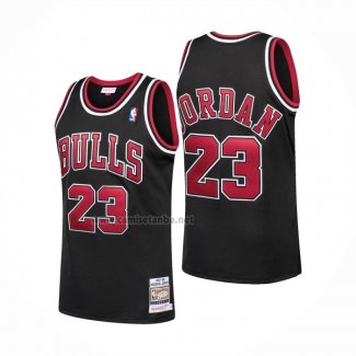 Camiseta Chicago Bulls Michael Jordan #23 Mitchell & Ness 1997-98 Negro