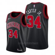 Camiseta Chicago Bulls Wendell Carter Jr. #34 Statement Edition Negro