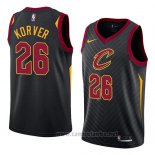 Camiseta Cleveland Cavaliers Kyle Korver #26 Statement 2018 Negro