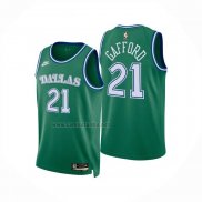 Camiseta Dallas Mavericks Daniel Gafford NO 21 Classic 2025-26 Verde