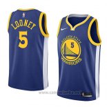 Camiseta Golden State Warriors Kevon Looney #5 Icon 2018 Azul