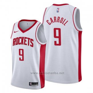 Camiseta Houston Rockets Demarre Carroll #9 Association 2019-20 Blanco