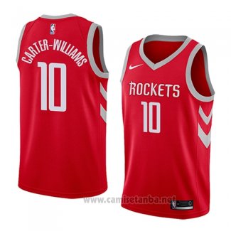 Camiseta Houston Rockets Michael Carter-williams #10 Icon 2018 Rojo