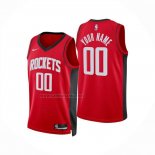 Camiseta Houston Rockets Personalizada Icon 2024-25 Rojo