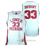 Camiseta Lower Merion Kobe Bryant #33 Blanco