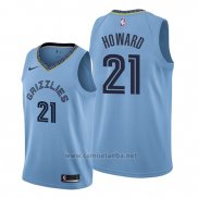 Camiseta Memphis Grizzlies Dwight Howard #21 Statement Azul