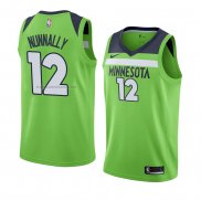 Camiseta Minnesota Timberwolves James Nunnally #12 Statement 2017-18 Verde