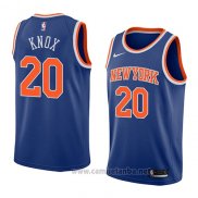 Camiseta New York Knicks Kevin Knox #20 Icon 2018 Azul