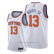 Camiseta New York Knicks Marcus Morris Sr. #13 Association Blanco