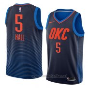 Camiseta Oklahoma City Thunder Devon Hall #5 Statement 2018 Azul