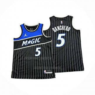 Camiseta Orlando Magic Paolo Banchero NO 5 Statement 2025-26 Negro