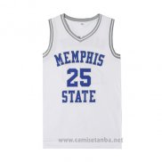 Camiseta Pelicula Memphis Hardaway #25 Blanco