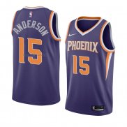 Camiseta Phoenix Suns Ryan Anderson #15 Icon 2018 Violeta