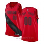 Camiseta Portland Trail Blazers Personalizada Statement 2017-18 Rojo