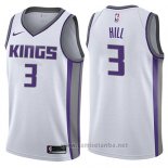 Camiseta Sacramento Kings George Hill #3 Association 2017-18 Blanco