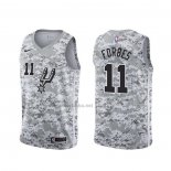 Camiseta San Antonio Spurs Bryn Forbes #11 Earned Camuflaje