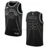 Camiseta San Antonio Spurs Jakob Poeltl #25 Classic 2022-23 Negro