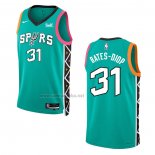 Camiseta San Antonio Spurs Keita Bates-Diop #31 Ciudad 2022-23 Verde