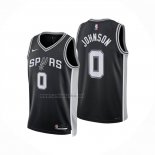 Camiseta San Antonio Spurs Keldon Johnson NO 0 Icon 2025-26 Negro
